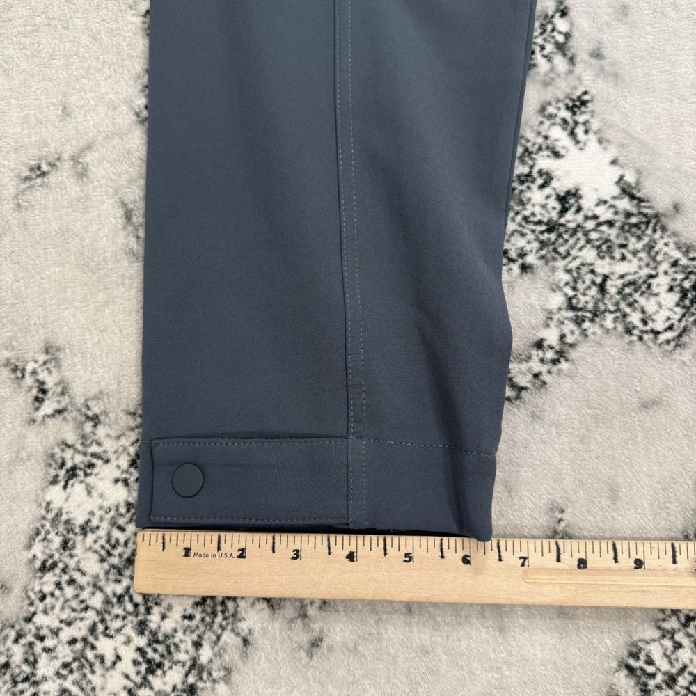 Athleta Endless High Rise Utility Cargo Pants Womens Size 8 Gray Pull On - Picture 3 of 15